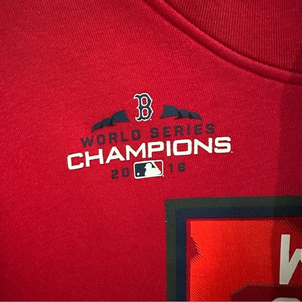 Nike MLB Boston Red Sox 2018 World Series Hoodie